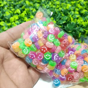 Caritas acrílicas redondas de colores