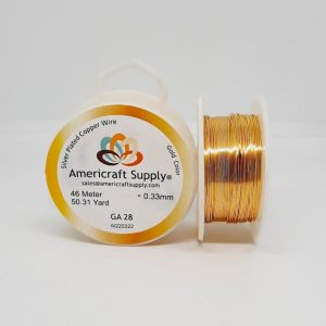 ALAMBRE DORADO #28 AMERICRAFT SUPPLY