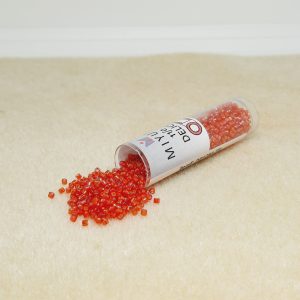 (DB1780-TB) WHITE LINED FLAME RED AB 7.2 GM