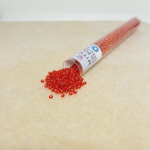 (11-910-TB) MIYUKI REDONDO 11/0 COLOR FLAME RED- 24GR