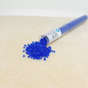 (11-9151F-TB) MIYUKI REDONDO 11/0 COLOR MATTE TRANSP COBALT- 24GR