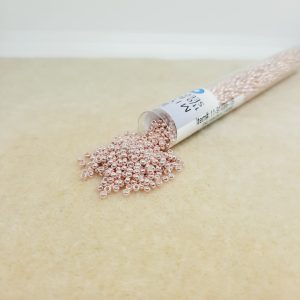 (11-91086-TB) MIYUKI REDONDO 11/0  COLOR GALVANIZED LT ROSE - 24 GR