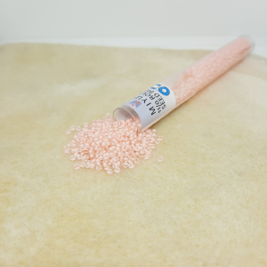 (11-91934-TB) MIYUKI REDONDO 11/0 COLOR SEMI-MATTE PL. ROSE/LINED CRYSTL- 24GR