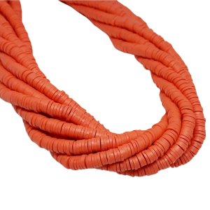 FIMO DE DISCO COLOR NARANJA 6MM
