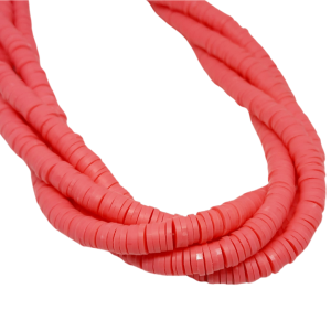 FIMO DE DISCO COLOR ROSA CHICLE 6MM