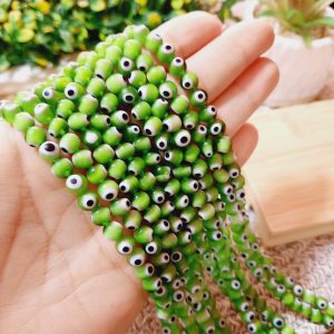 (1015-0092) OJO TUCO VERDE 6MM