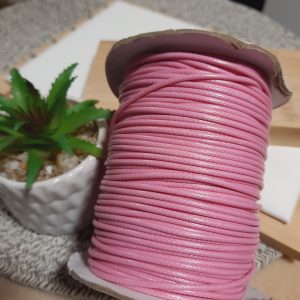 Cordón de serpiente color rosa pastel 2mm