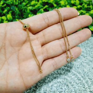 PULSERA AJUSTABLE DORADA - ENCHAPE 18K