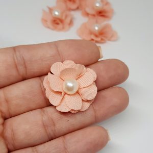 Flor color rosa crema - unidad