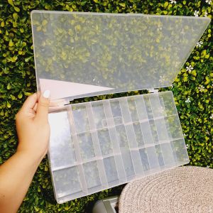 CAJA ORGANIZADORA COLOR TRANSPATENTE