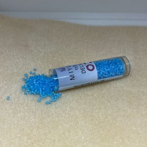 (DB1284-TB) MIYUKI DELICA 11/0 COLOR MATTE TR OCEAN BLUE AB - 7.2 GR