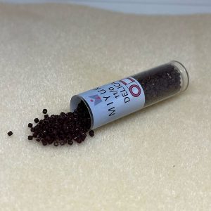 (DB734-TB) MIYUKI DELICA 11/0 COLOR BD OPAQUE CHOCOLT BROWN 7.2GR