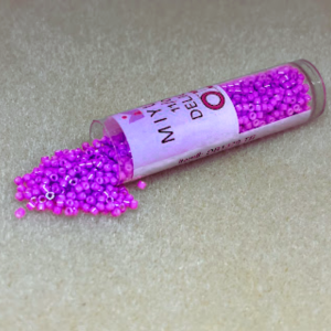 (DB1379-TB) MIYUKI DELICA 11/0 COLOR BEAD DYED OP RED/VIOLET 7.2 GR