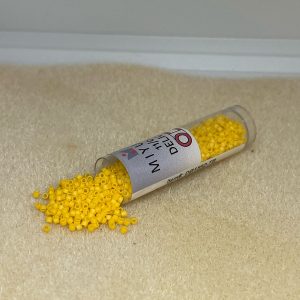 (DB1592-TB) MIYUKI DELICA 11/0 COLOR MATTE OPQ CANARY AB - 7.2 GR