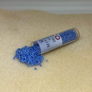 (DB881-TB) MIYUKI DELICA 11/0 COLOR BD MATT OP. LT. BLUE AB 7.2 GR