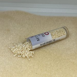 (DB883-TB) MIYUKI DELICA 11/0 COLOR BD MATT OPAQUE CREAM AB 7.2 GR