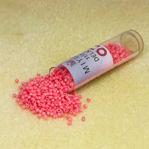 (DB1371-TB) MIYUKI DELICA 11/0 COLOR BEAD DYED OP ROSE 7.2 GR