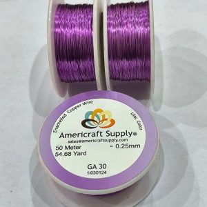 ALAMBRE LILA #30 AMERICRAFT SUPPLY