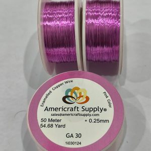 ALAMBRE ROSADO #30 AMERICRAFT SUPPLY