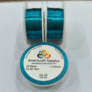 ALAMBRE AZUL PACIFICO #30 AMERICRAFT SUPPLY