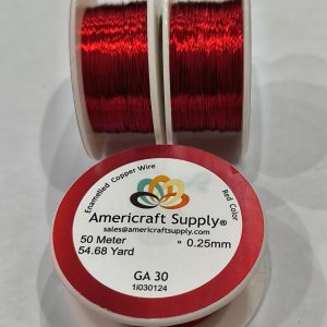 ALAMBRE ROJO #30 AMERICRAFT SUPPLY